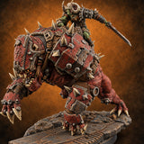 Small Rider, Large Mistake Goblin Rider on Hell Hound D — painted concept preview (miniature supplied unpainted)