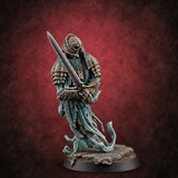 Sheathed Nothing, Carries Everything Wraith Sword Warrior C — painted concept preview (miniature supplied unpainted)