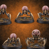 Thought Bubbles on Stilts Intellect Devourers — painted concept preview (miniature supplied unpainted)