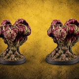 Rattling Their Petals Corpse Flowers — painted concept preview (miniature supplied unpainted)