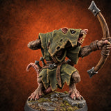 Sneaks Up Squeaking Ratfolk Scout — painted concept preview (miniature supplied unpainted)