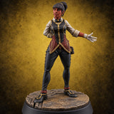 Pit Boss's Orders Casino Employee B — painted concept preview (miniature supplied unpainted)