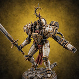 Confession Hours Are Over Warforged Spiked Champion A — painted concept preview (miniature supplied unpainted)