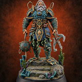 Unhurried at Crushing Depths Triton General — painted concept preview (miniature supplied unpainted)