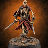 Bones Still Taking Orders Skeleton Warrior A — painted concept preview (miniature supplied unpainted)