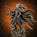 Haunting the Shrine Ruins Wraith A — painted concept preview (miniature supplied unpainted)