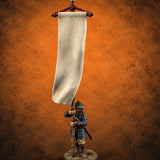 Rallying the Ranks Human Ashigaru Commander B — painted concept preview (miniature supplied unpainted)