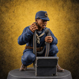 Eyes on the Horizon Human Naval Observer B — painted concept preview (miniature supplied unpainted)
