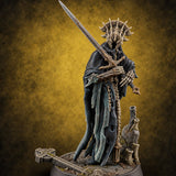 Sleepless Beside the Fallen Cross Wraith Sword Warrior C — painted concept preview (miniature supplied unpainted)