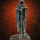 Mourning Without Mourners Wraith Hooded Spirit A — painted concept preview (miniature supplied unpainted)