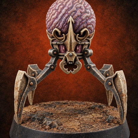 Thought Bubbles on Stilts Intellect Devourer A — painted concept preview (miniature supplied unpainted)