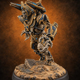Pharaoh's Honour Guard Reports for Duty Mummy Cybernetic Warrior E — painted concept preview (miniature supplied unpainted)
