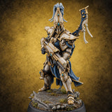 Nobility Rides Out Armed Eladrin Lancer B — painted concept preview (miniature supplied unpainted)