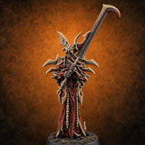 Sharp Dressed Hellspawn Barbed Devil Warrior C — painted concept preview (miniature supplied unpainted)