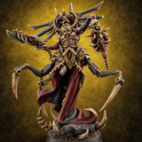Heresy Walks on Scythe Legs Drider Heresiarch E — painted concept preview (miniature supplied unpainted)