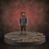 Cast Adrift Human Exile G Miniature for Dungeons and Dragons, Pathfinder or other TTRPGs