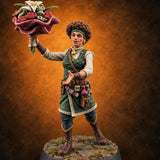 Bouquet Toss Incoming Human Florist — painted concept preview (miniature supplied unpainted)