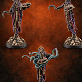 Grave Reading Habits Lich Necromancers — painted concept preview (miniature supplied unpainted)