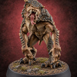 Nobody Touches the Clutch Troglodyte Guard A — painted concept preview (miniature supplied unpainted)