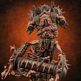 Lawn and Disorder Flesh Golem Mower Construct B — painted concept preview (miniature supplied unpainted)