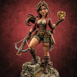 Pocketed the Winged Idol Human Treasure Hunter — painted concept preview (miniature supplied unpainted)