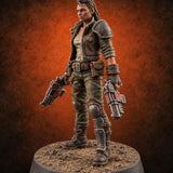 Wasteland Welcome Committee Human Raider H — painted concept preview (miniature supplied unpainted)
