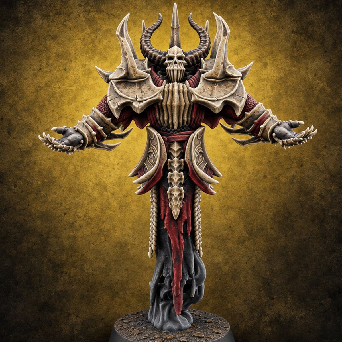 Reaping What You Sowed Wraith Soul Reaper A — painted concept preview (miniature supplied unpainted)