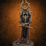 Cutting Remarks, Serrated Edition Wraith Blade Warrior A — painted concept preview (miniature supplied unpainted)