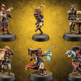 Late Library Fines Apply Human Apprentice Mages — painted concept preview (miniature supplied unpainted)