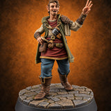 Minds the Till Food Vendor B — painted concept preview (miniature supplied unpainted)