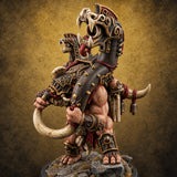 The March Begins with a Roar Ogre Warchanter A — painted concept preview (miniature supplied unpainted)