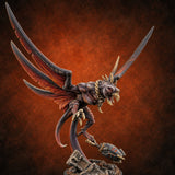 Shrieks Trailing Embers Chasme Winged Bomber A — painted concept preview (miniature supplied unpainted)
