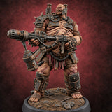 Rot Gets a Uniform Ogre Armoured Brute C — painted concept preview (miniature supplied unpainted)