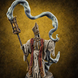 Holy Smoke Wraith Cleric C — painted concept preview (miniature supplied unpainted)
