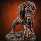 Vermin Take the Cobbles Wererat D — painted concept preview (miniature supplied unpainted)