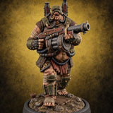 Rot Gets a Uniform Ogre Armoured Brute D — painted concept preview (miniature supplied unpainted)