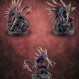 Bristling with Rage Hounds of Tindalos Miniature for Dungeons and Dragons, Pathfinder or other TTRPGs