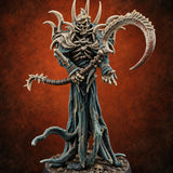 Grudge Outlived the Grave Wraith Scythe Sorcerer A — painted concept preview (miniature supplied unpainted)