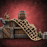 Anchors Aweigh Treasure Hunter Ship Terrain C — painted concept preview (terrain supplied unpainted)