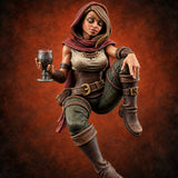 Nobody Leaves Sober Inn Patron I — painted concept preview (miniature supplied unpainted)