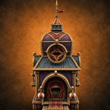 Your Future Rolls In Slowly Carnival Fortune Teller Wagon — painted concept preview (terrain supplied unpainted)
