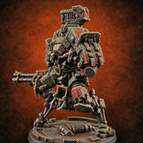 Not Here to Negotiate Warforged Heavy Gun Automaton B — painted concept preview (miniature supplied unpainted)