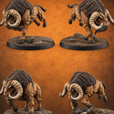 On the Rampage Gorthek Beasts — painted concept preview (miniature supplied unpainted)