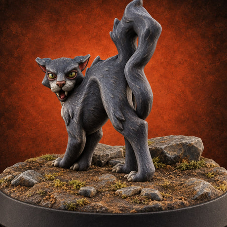 Warts and Skulls Hag Witch B — painted concept preview (miniature supplied unpainted)