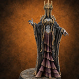 Majesty Gone Sour Wraith Queen B — painted concept preview (miniature supplied unpainted)