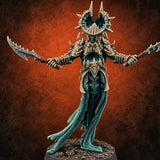 Cutting Remarks, Serrated Edition Wraith Blade Warrior B — painted concept preview (miniature supplied unpainted)