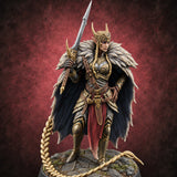 Braid Cracks Like a Whip Elf Sentinel Swordswoman C — painted concept preview (miniature supplied unpainted)