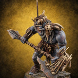 Wrapped Up in Rage Troll Axe Warrior — painted concept preview (miniature supplied unpainted)