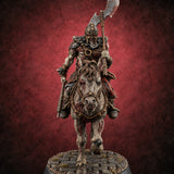 Dead Set Against Rest Zombie Warrior D — painted concept preview (miniature supplied unpainted)