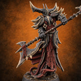 Pole Position in Perdition Death Knight Polearm Warrior B — painted concept preview (miniature supplied unpainted)